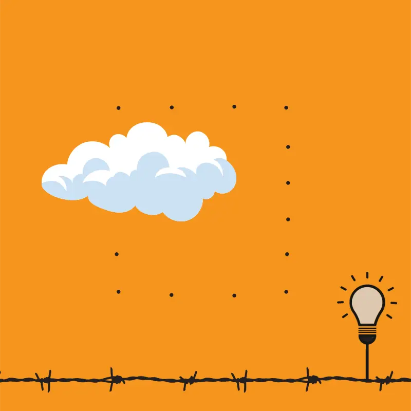 Every dot is a step towards a solution, because enlightenment comes when you look from a different angle.